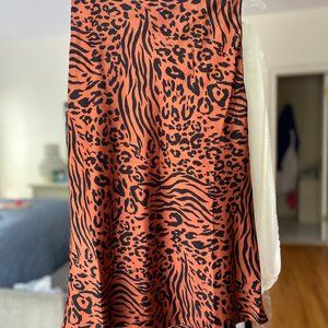 Cheetah Print Midi Skirt!